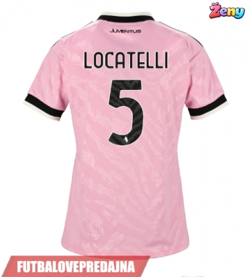 Lacne Ženy Futbalové dres Juventus Manuel Locatelli #5 2026-27 Krátky Rukáv - Preč